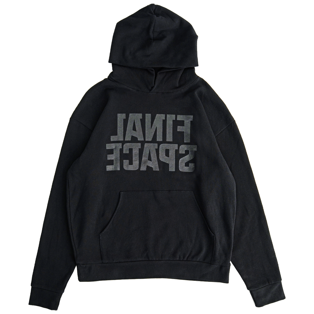 ™ ƎƆ∀ԀS ⅂∀NIℲ -  BLACKOUT HOODIE