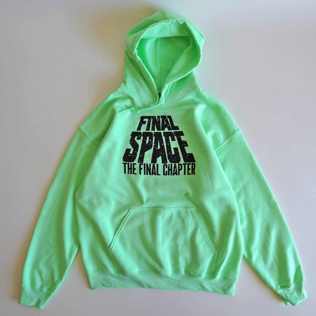 RETROVERSE LOGO MINT HOODIE